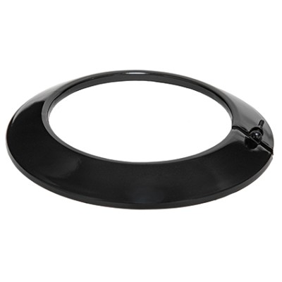 Plafón vitrificado negro 120mm