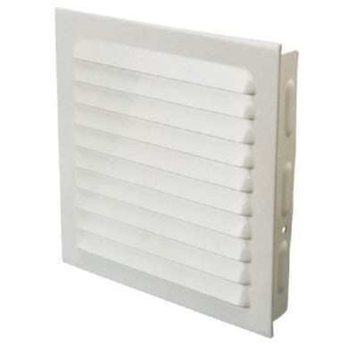 Rejilla 20*20 empotrar blanca