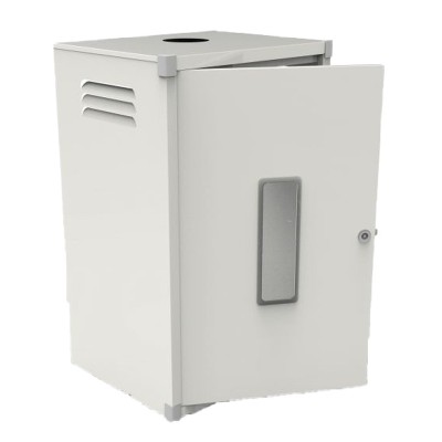 Armario cubre calentador 5 lt blanco/galva