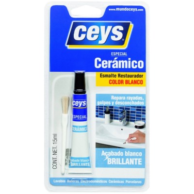 Restaurador cerámico blanco 15ml CEYS