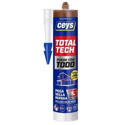 Adhesivo sellador total tech marron cartucho 290ml CEYS