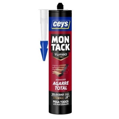 Adhesivo montaje montack agarre total turbo 450gr CEYS
