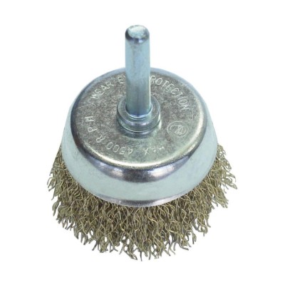 Cepillo taza 50mm espiga 6mm STEIN