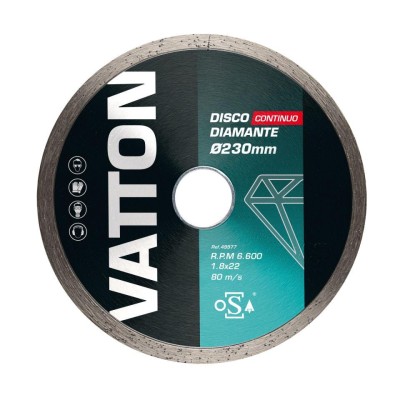 Disco osa diamante continuo 230mm VATTON