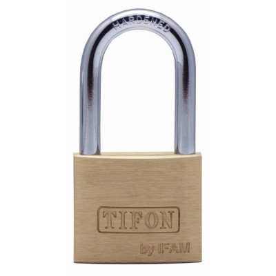 Candado latón largo 60 llaves iguales 601 TIFON