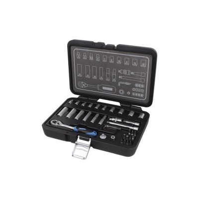 Maletín profesional 36 pz vasos 1/4" COFAN