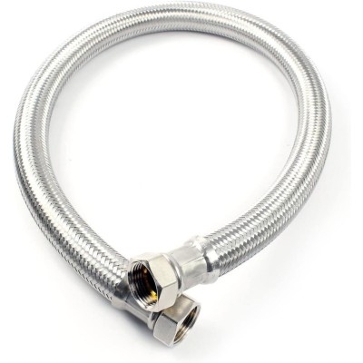 Latiguillo súper 50cm 1/2h-1/2h acero inox