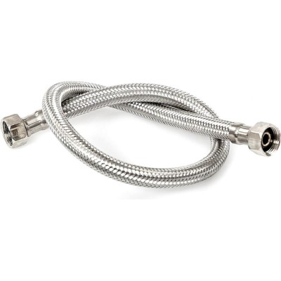 Latiguillo 50cm 3/8h-3/8h acero inox