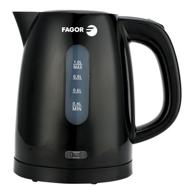 Hervidor de agua teya noir 1l FAGOR