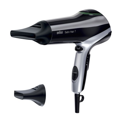 Secador de pelo iónico 2200w brhd710e negro BRAUN