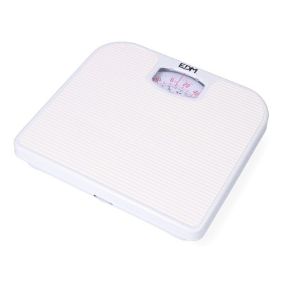 Báscula de baño mecánica max 130kg EDM