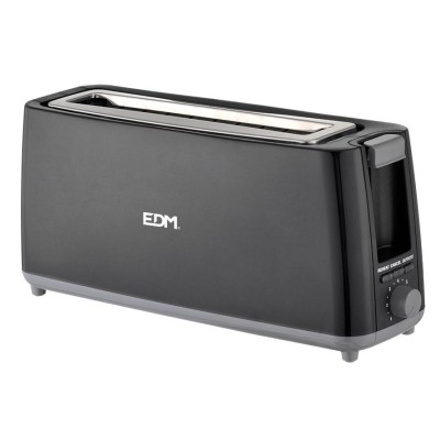 Tostadora ranura larga black design 900w EDM