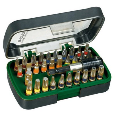 Estuche set puntas atornillar 32 pz HIKOKI