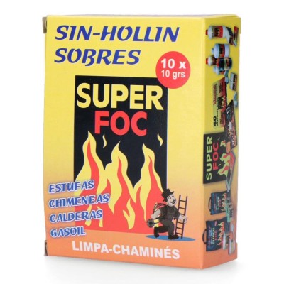 Deshollinador sin-hollín sobres SUPER-FOC