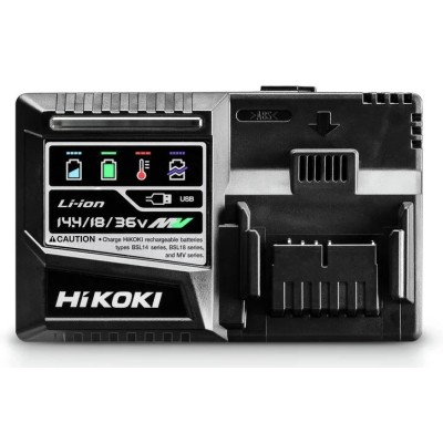 Cargador rápido UC18YSL3W0Z baterías 14,4v 18v HIKOKI