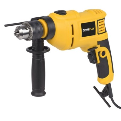 Taladro percutor eléctrico powx0260 650w POWERPLUS