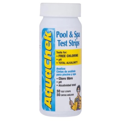 Tiras analizadoras piscinas aquachek QP