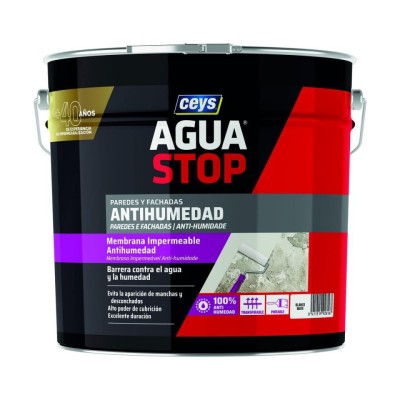 Pintura antihumedad aguastop blanco 4kg CEYS