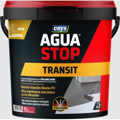 Membrana impermeabilizante aguastop transit rojo 5kg CEYS