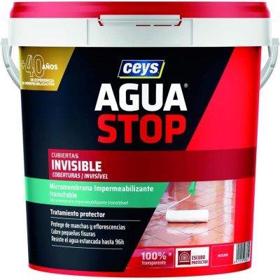 Membrana impermeabilizante aguastop cubiertas invisible 4 lt CEYS