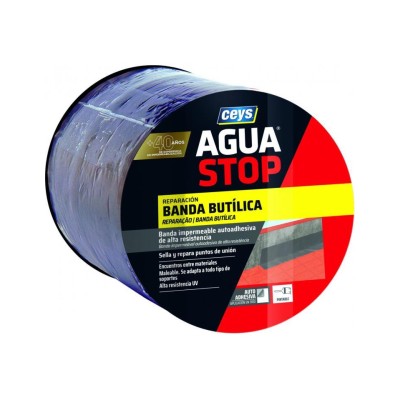 Banda butilo gris 10*10cm CEYS