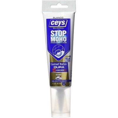 Silicona stop moho blanco secado xpress 125ml CEYS