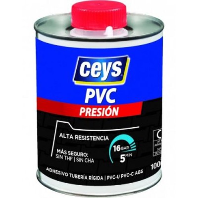 Adhesivo pvc presión tapón pincel 1000ml CEYS