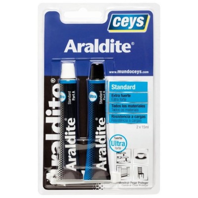 Adhesivo epoxi 2 componentes araldite 2*15ml CEYS