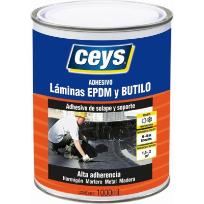 Adhesivo láminas epdm contactceys 1lt CEYS