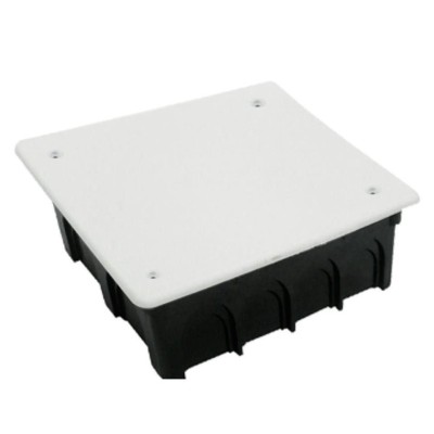Caja empalmes cuadrada 100*100*50 con tapa