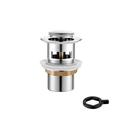 Válvula click clack tapón pequeño cromo m20503 IBERGRIF