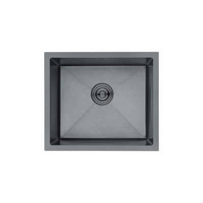 Fregador 1 seno acero inoxidable negro m85043b IBERGRIF