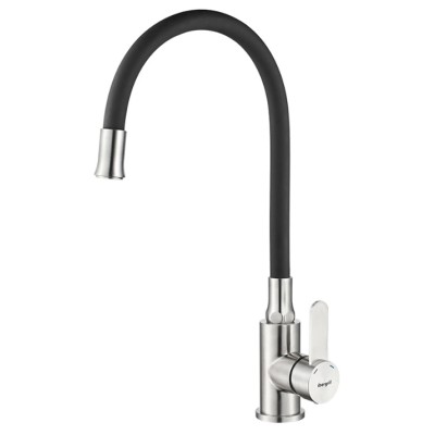 Caño para grifo fregador flexible negro mate m22119-2 IBERGRIF