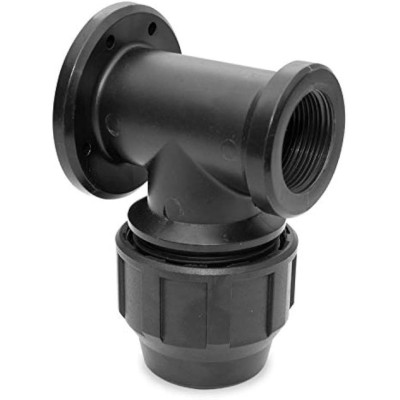 Codo grifo rosca hembra fitting polietileno 20