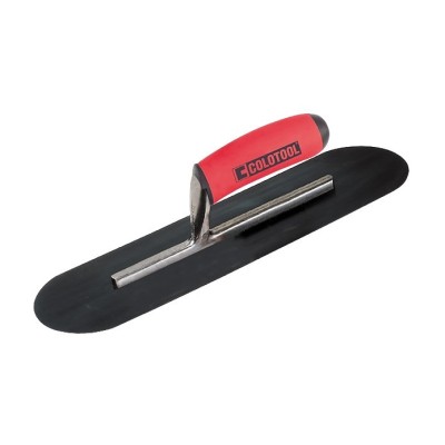 Llana piscina acero azul 406*114mm mango confort COLOTOOL