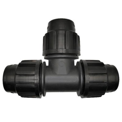 TE bocas iguales fitting polietileno 50