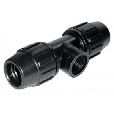 TE mixta rosca hembra fitting polietileno 25