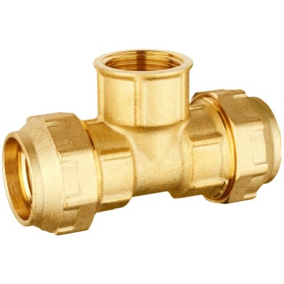 TE mixta rosca hembra latón para polietileno 25