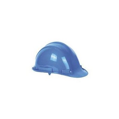 Casco obra azul con regulador