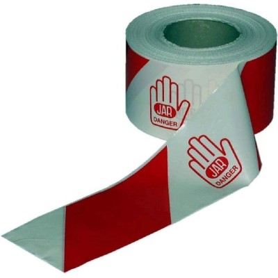 Rollo cinta señalización bicolor 250 mts JAR