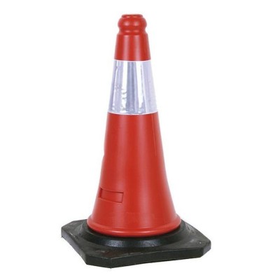 Cono polietileno reflectante 75cms COFAN