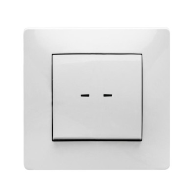 Pulsador luminoso serie habitat 15 blanco FAMATEL