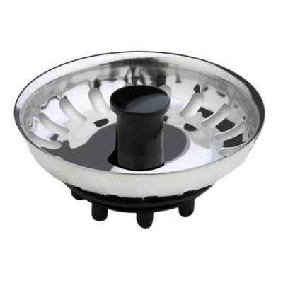 Filtro cesto fregadero 80mm acero inoxidable PLASTISAN