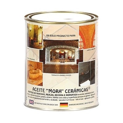 Aceite sintético cerámicas acabado brillo 1lt MORA