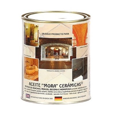 Aceite sintético cerámicas acabado mate 1lt MORA