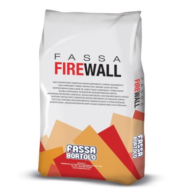 Mortero refractario fassa firewall bolsa 5kg