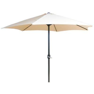 Sombrilla beige 3mt tubo aluminio 48mm GERIMPORT