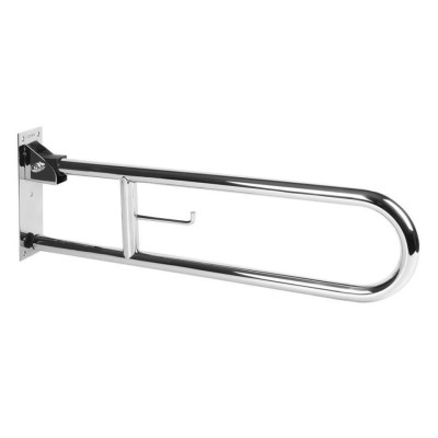 Barra abatible apoyo con accesorio papel 74cm COFAN