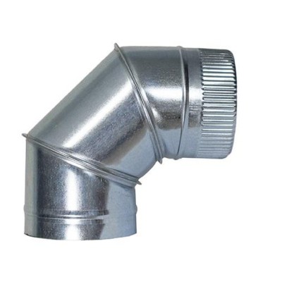 Codo acero galvanizado 100-90º CAEXVEN