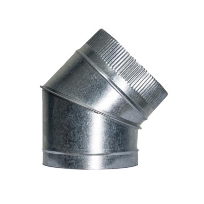 Codo acero galvanizado 110-45º CAEXVEN